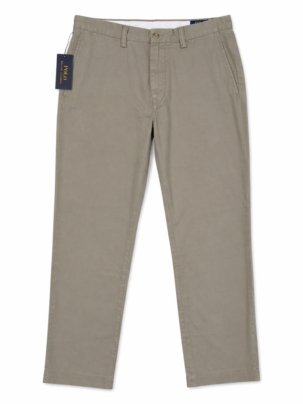 NWT Ralph Lauren Polo Chino Pants Khaki Classic Cotton Twill Straight Leg